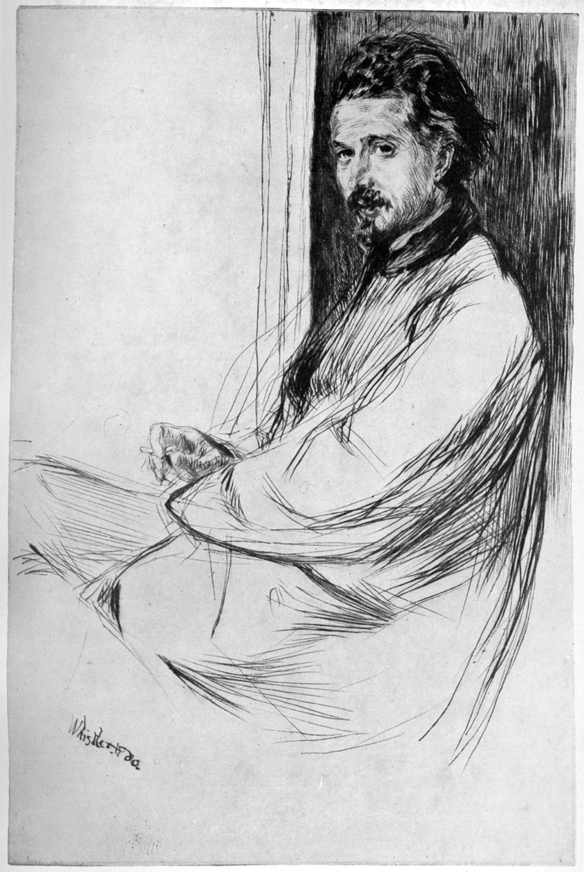 Axenfeld, 1860 1904. af James Abbott McNeill Whistler