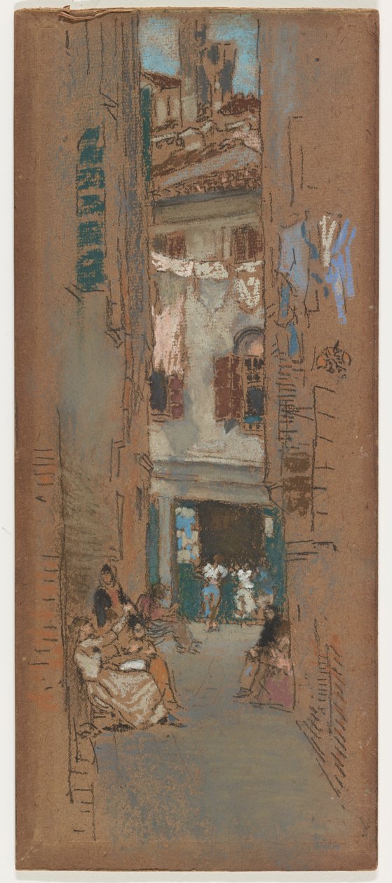 Perlestrenge, 1880. af James Abbott McNeill Whistler
