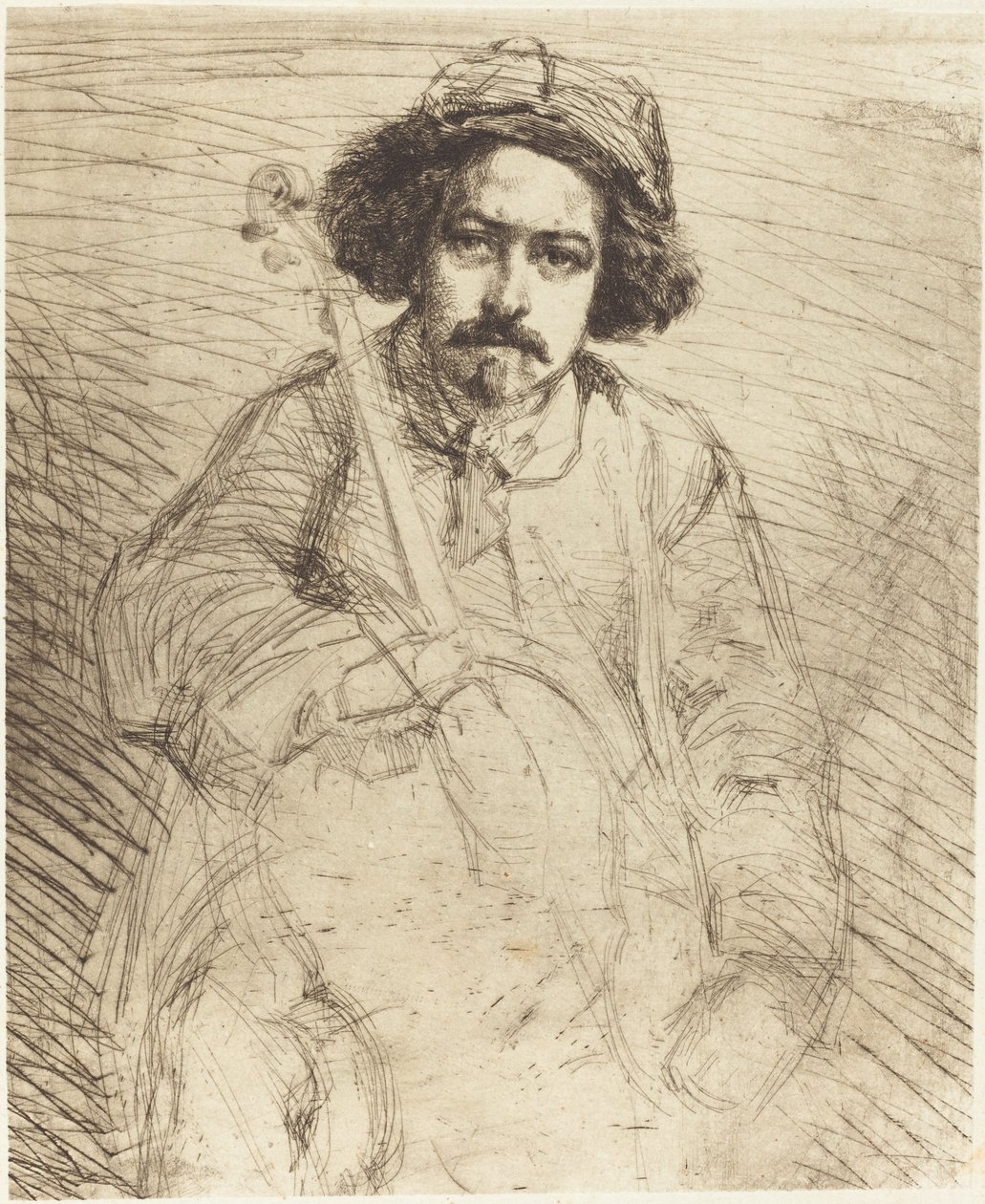Spoiler, 1859. af James Abbott McNeill Whistler
