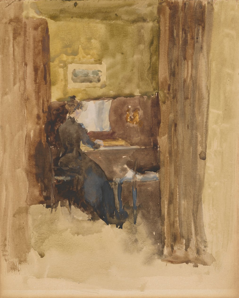 Bravour i Brown, 1883-1884. af James Abbott McNeill Whistler
