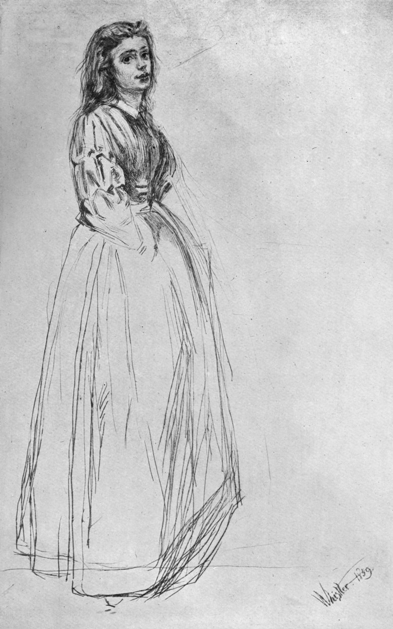 Tegneserier, stående 1859 1904. af James Abbott McNeill Whistler