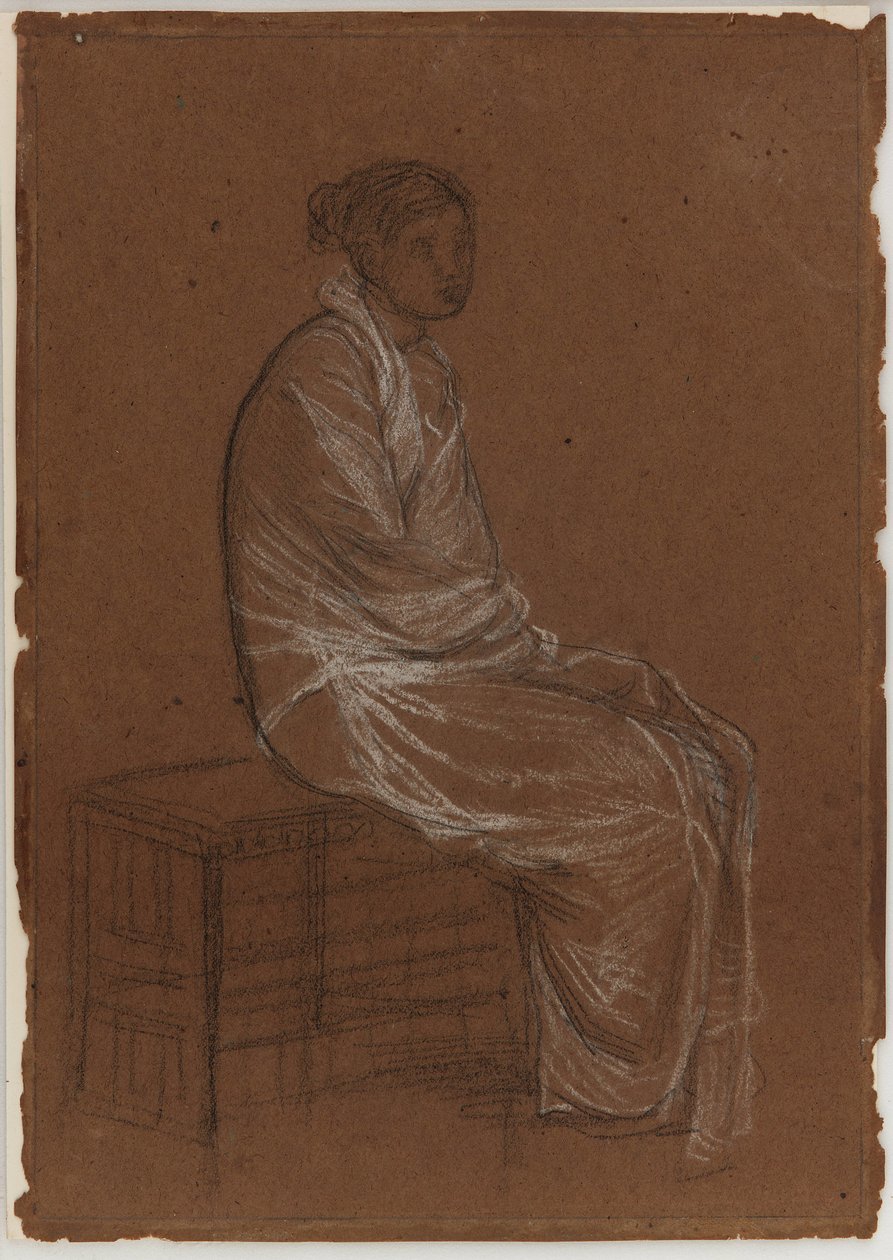 græsk pige, 1865. af James Abbott McNeill Whistler