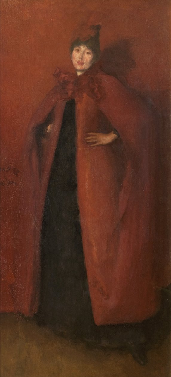 Harmony in Red: Lamplight, 1884-86 af James Abbott McNeill Whistler