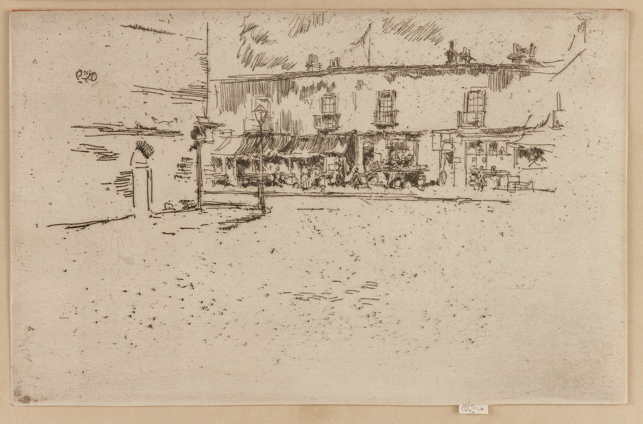 Jubilee Place, Chelsea, 1887. af James Abbott McNeill Whistler