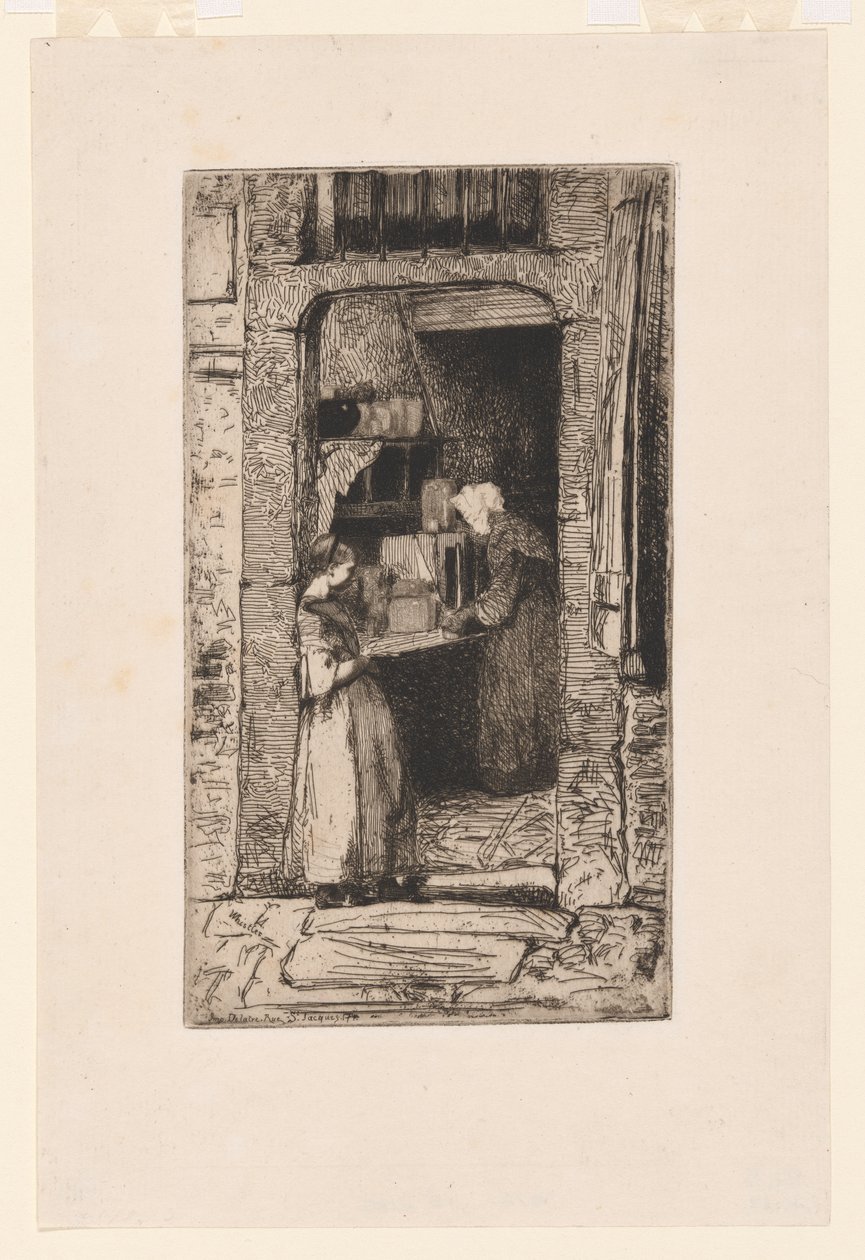 Sennepshandleren af James Abbott McNeill Whistler