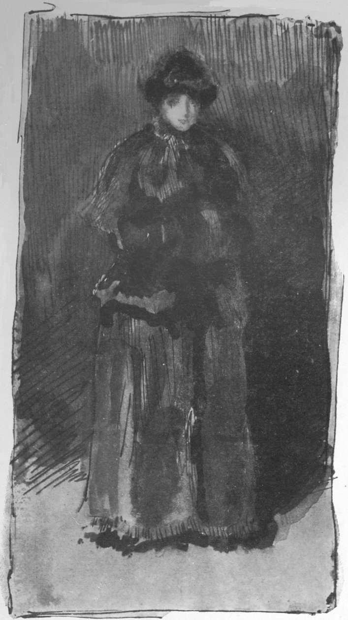 Lady Meux, c1882, 1904 af James Abbott McNeill Whistler