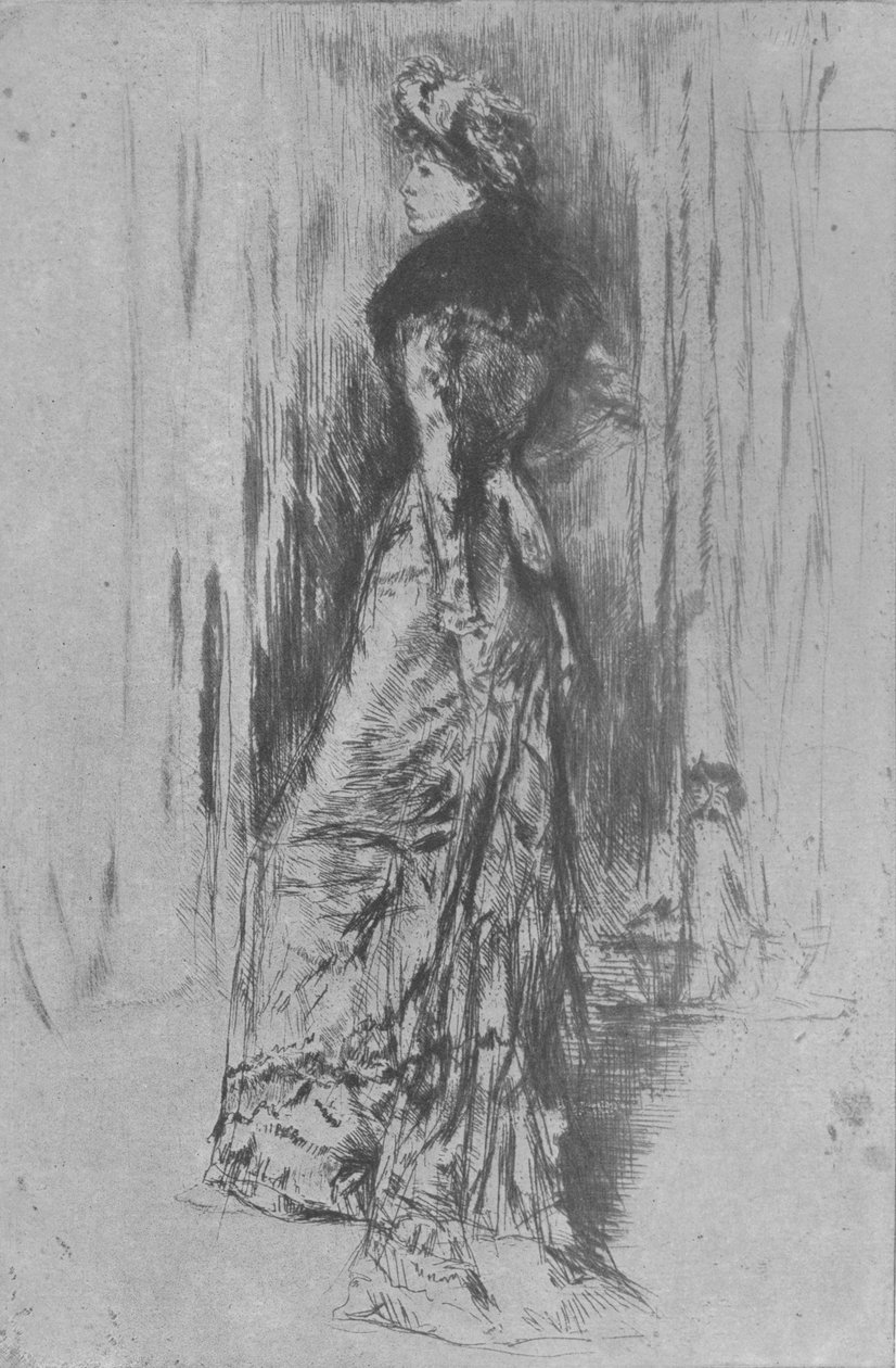 Maude, c1876, 1904 af James Abbott McNeill Whistler