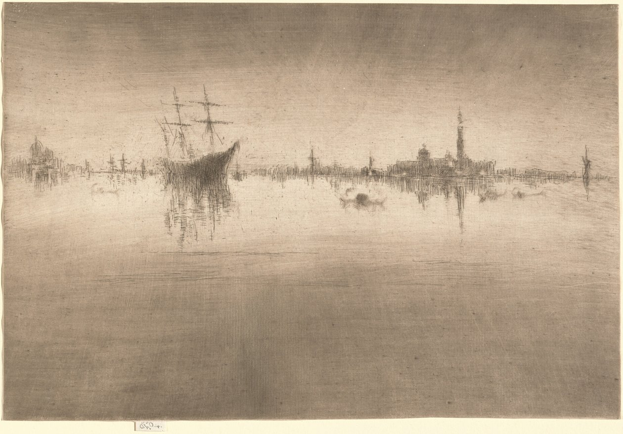 Nocturne, 18791880. af James Abbott McNeill Whistler