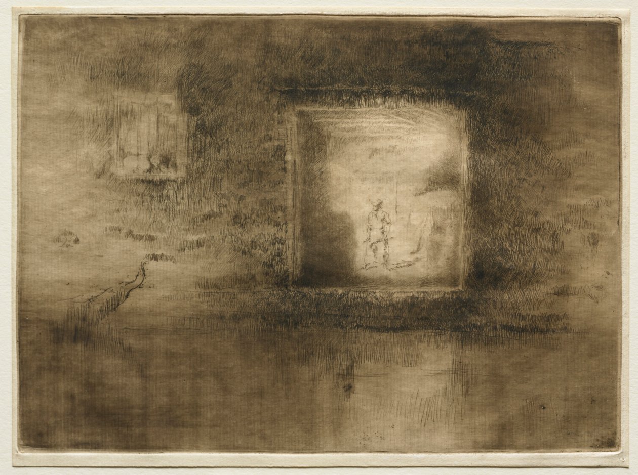 Nocturne: Furnace, 1886. af James Abbott McNeill Whistler