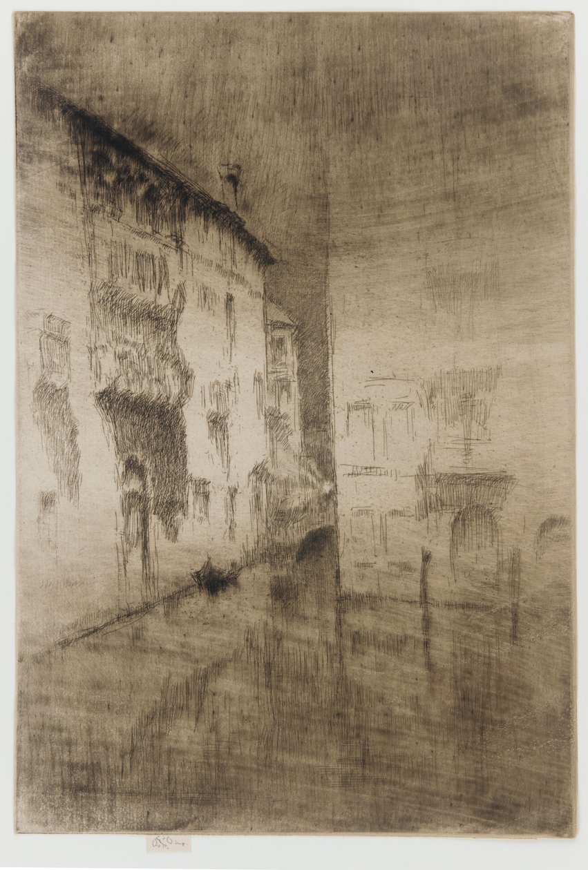 Nocturne: Paladser, 1879-1880. af James Abbott McNeill Whistler
