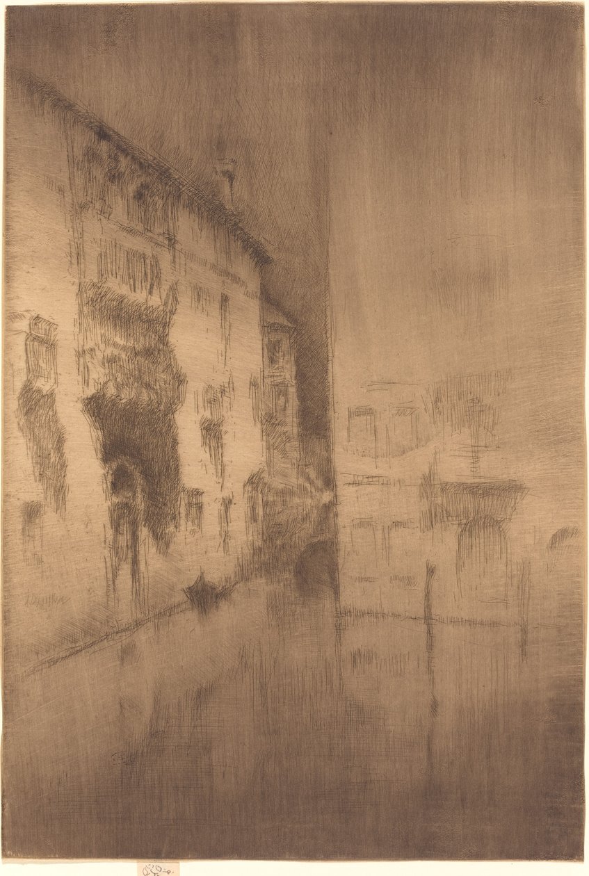 Nocturne: Paladser, 18791880. af James Abbott McNeill Whistler