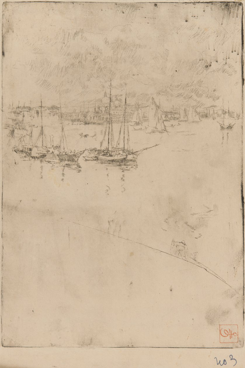 St. George, 1879-1880. af James Abbott McNeill Whistler