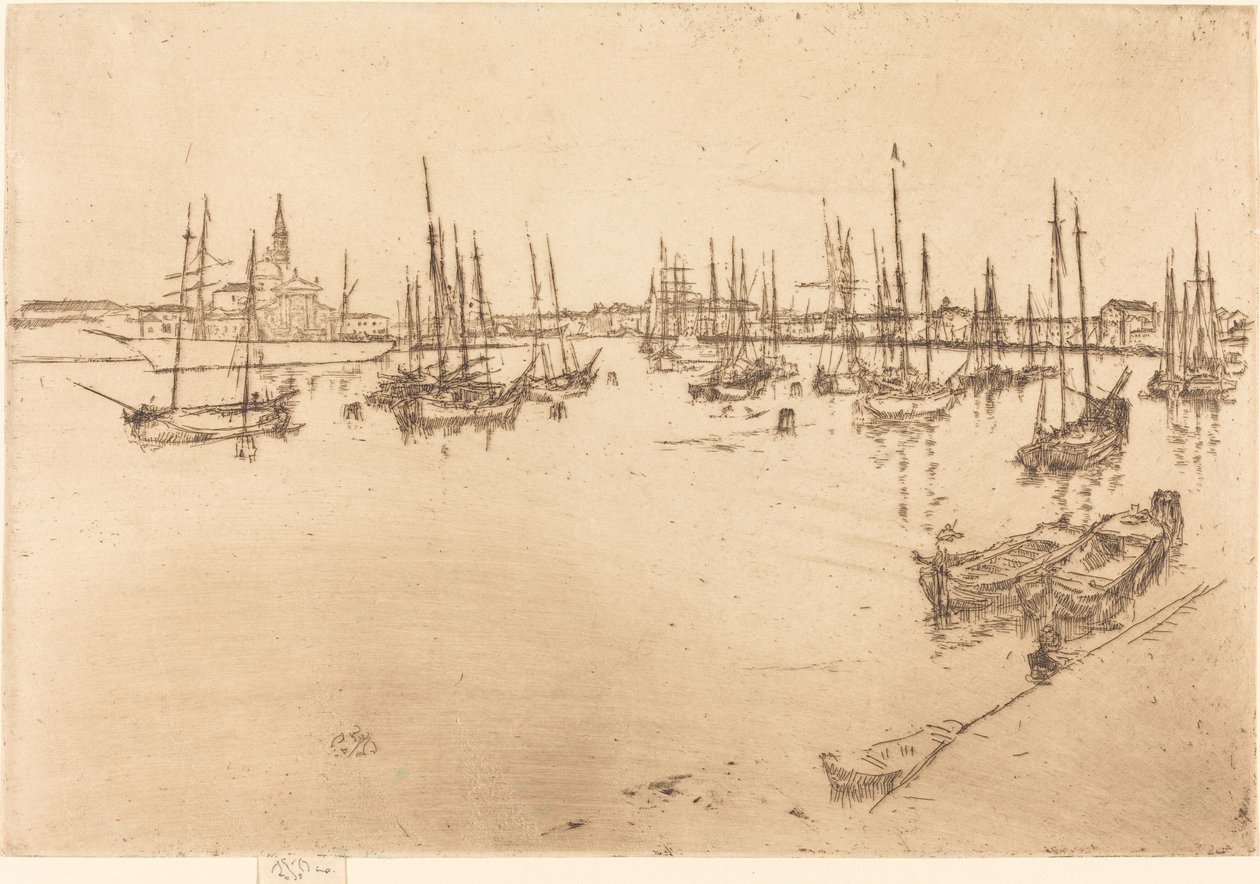 St. George, 1880. af James Abbott McNeill Whistler
