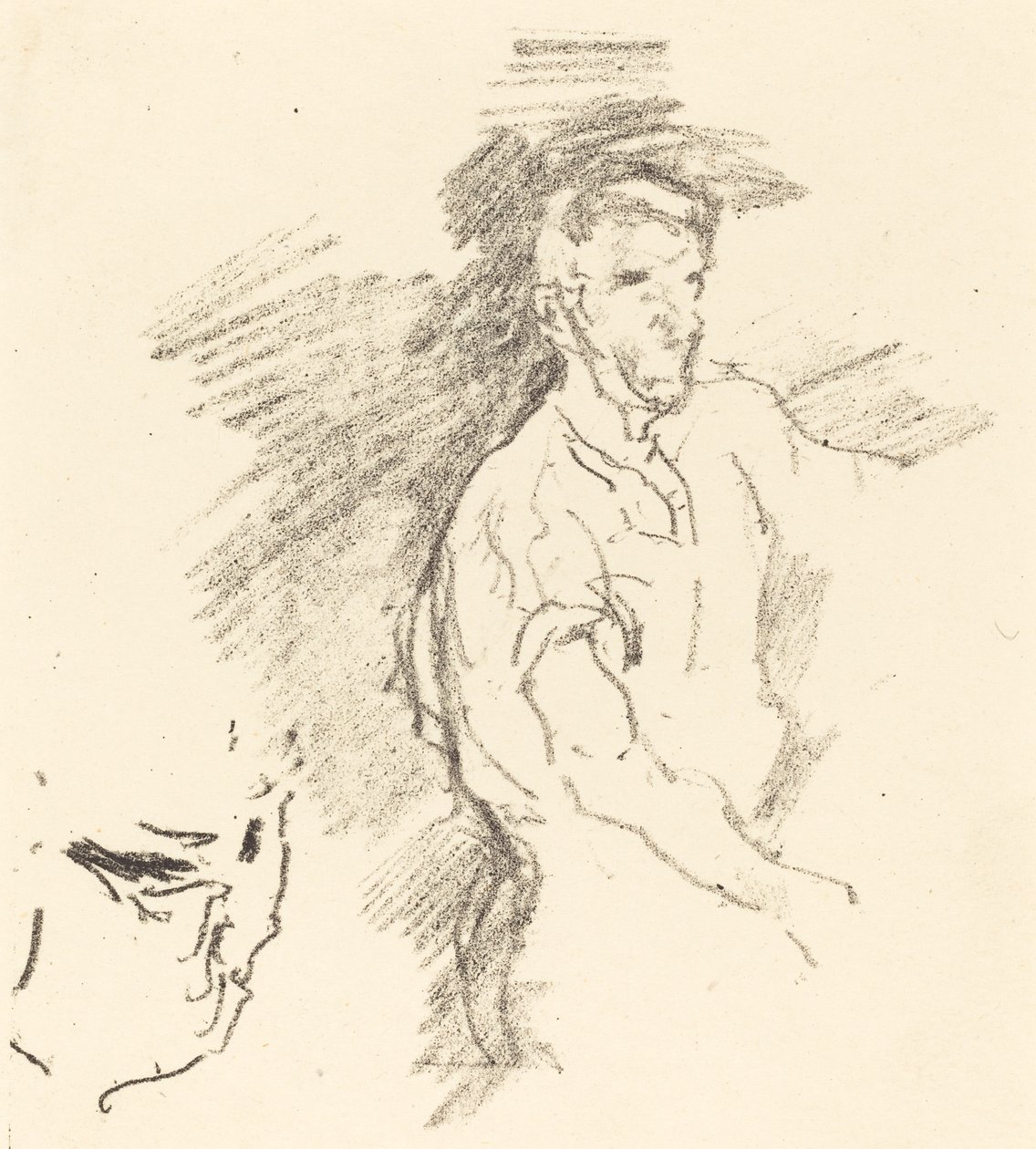 Skitse af en smed, 1895. af James Abbott McNeill Whistler