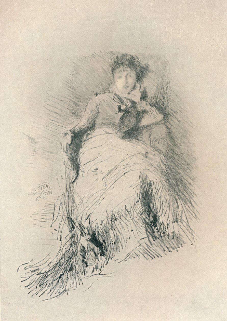 Studie, 1878, 1904 af James Abbott McNeill Whistler