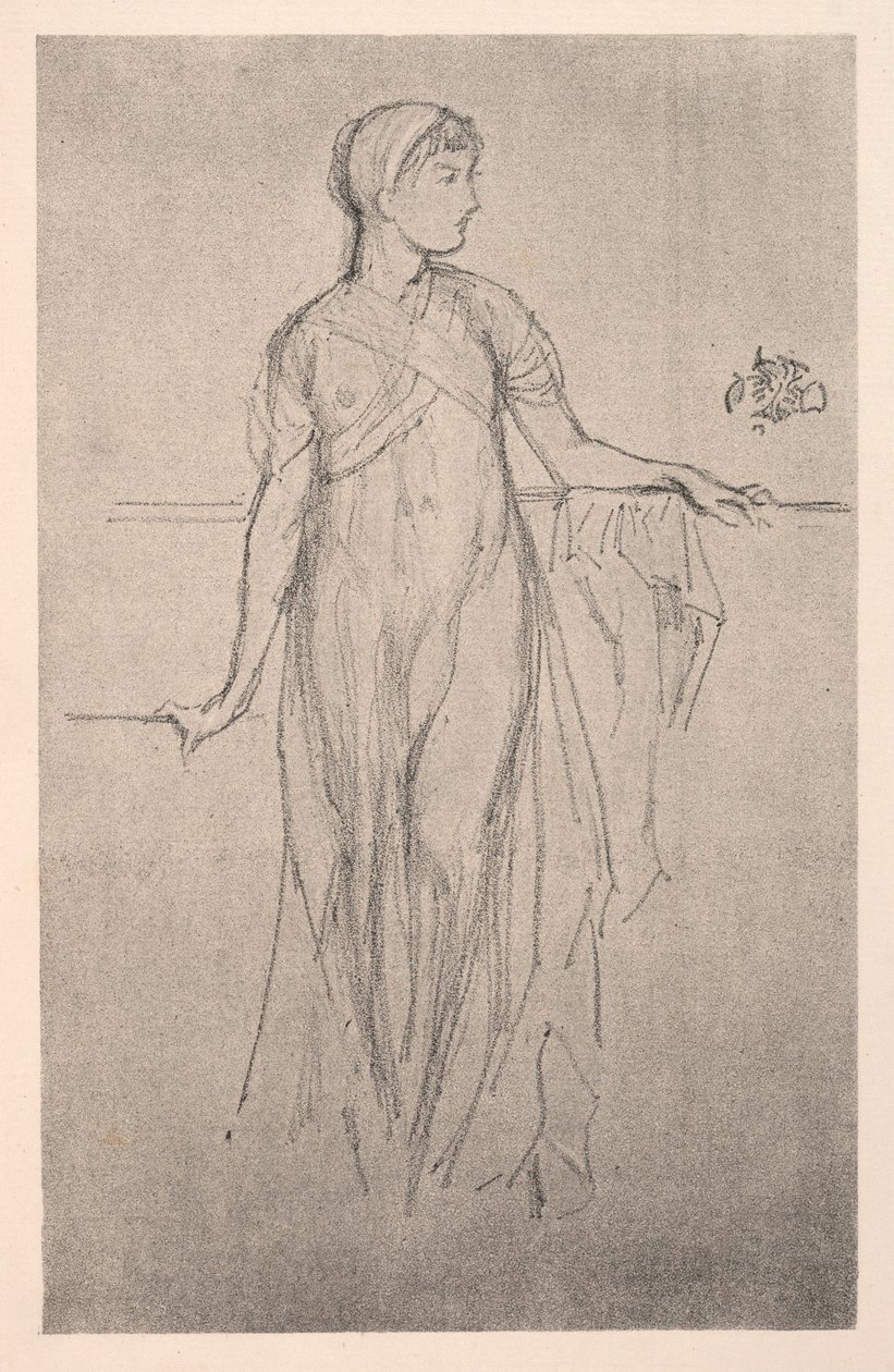 Studie, 1879. af James Abbott McNeill Whistler