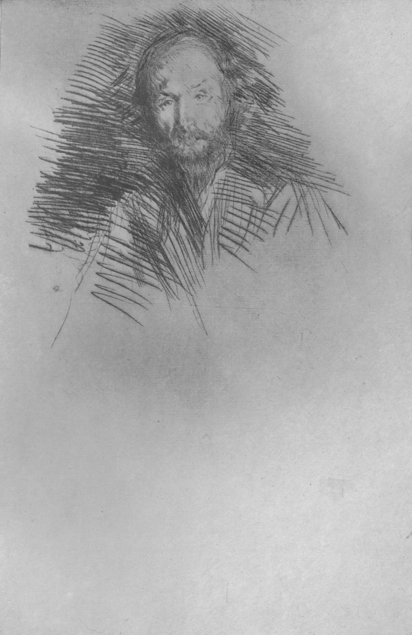 Swinburne, c1877, 1904 af James Abbott McNeill Whistler