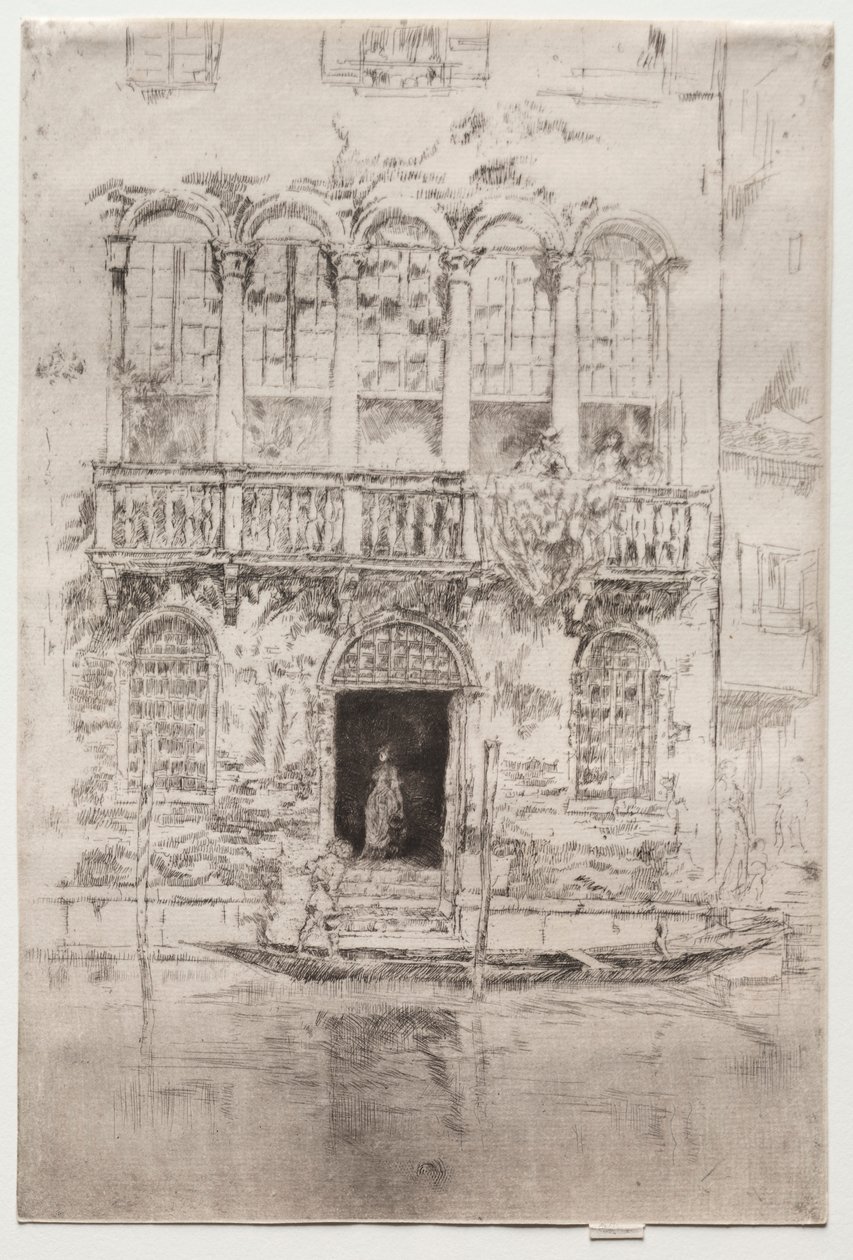 Balkonen. af James Abbott McNeill Whistler