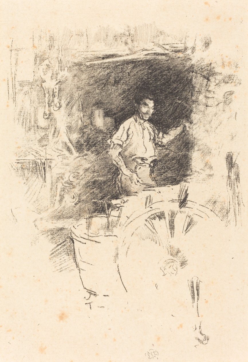 Smeden, 18951896. af James Abbott McNeill Whistler