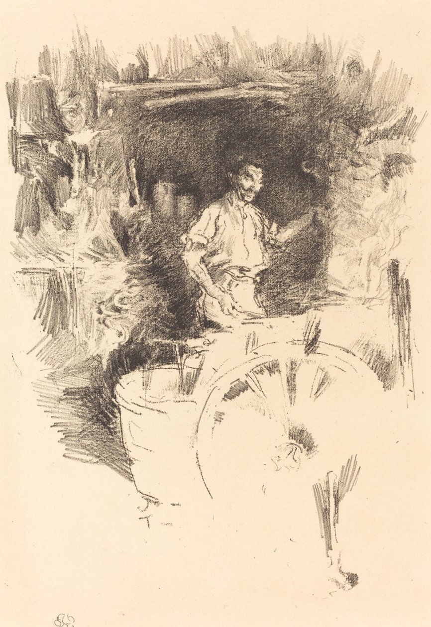 Smeden, 18951896. af James Abbott McNeill Whistler