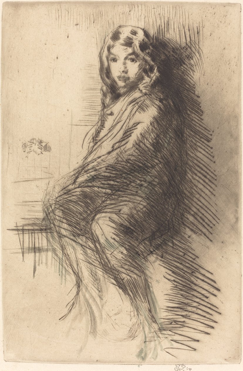 Drengen, ca. 18731875. af James Abbott McNeill Whistler