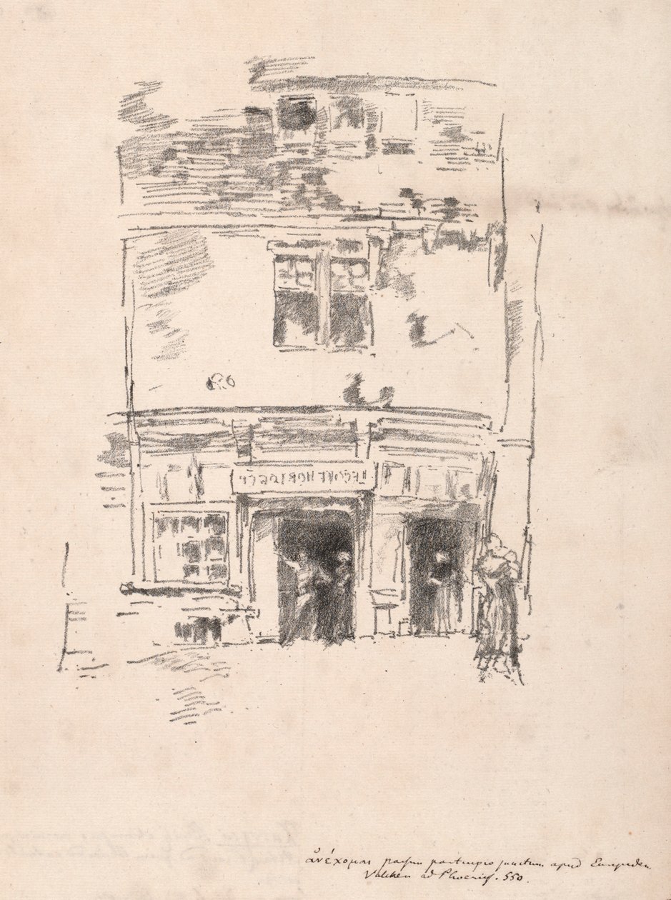 Urmagerne, Paimpol, 1893. af James Abbott McNeill Whistler