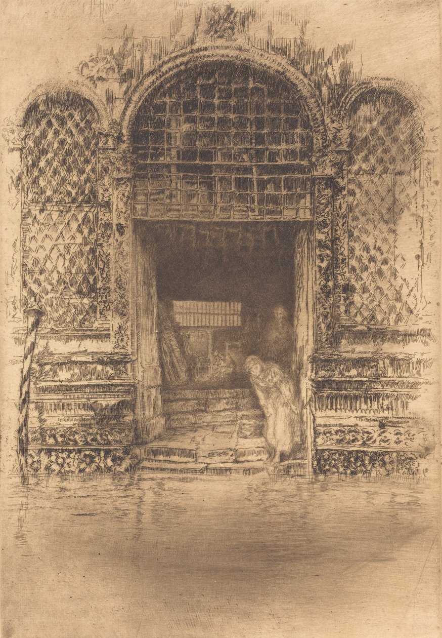 Døråbningen, 1880. af James Abbott McNeill Whistler