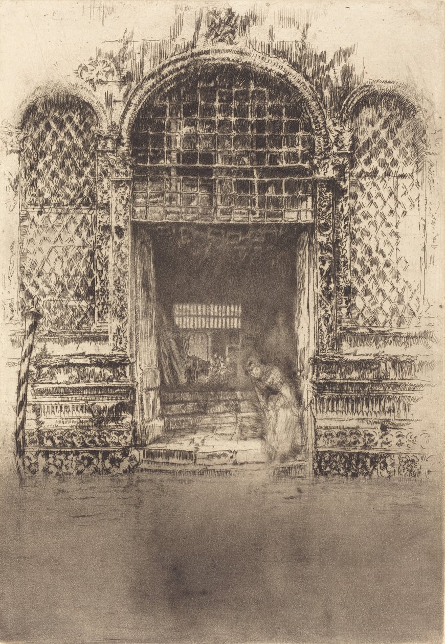 Døråbningen, 1880. af James Abbott McNeill Whistler