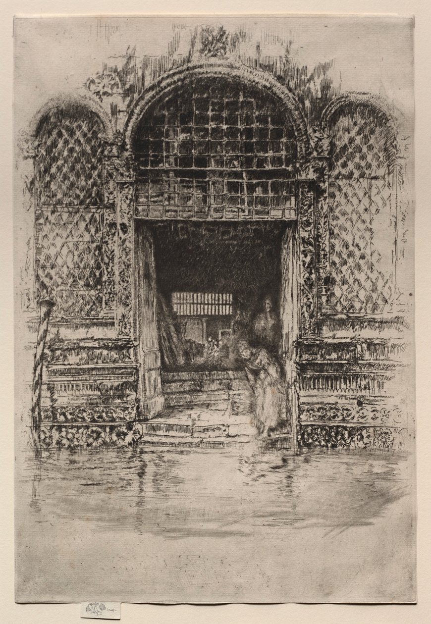 Døråbningen, 1880. af James Abbott McNeill Whistler