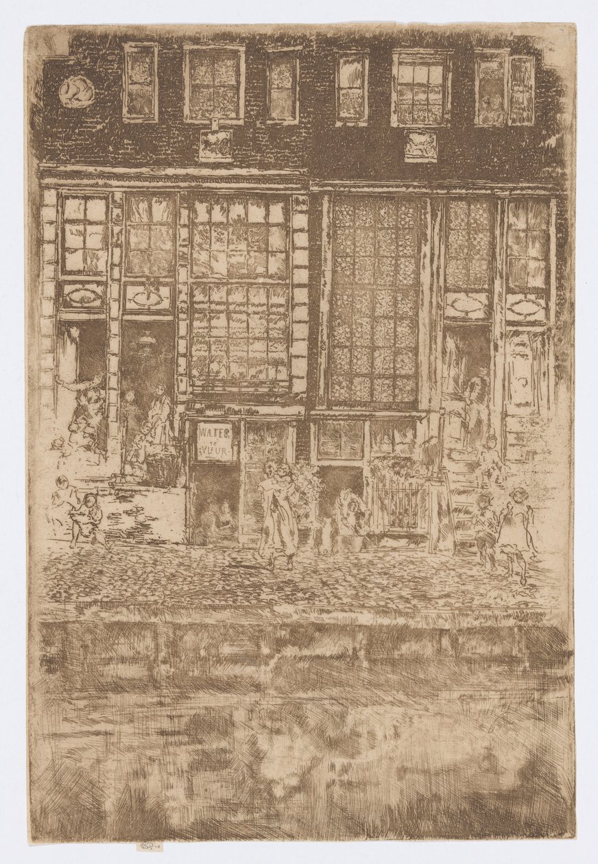 Det broderede gardin af James Abbott McNeill Whistler