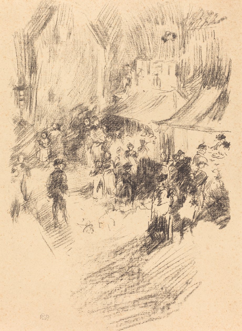 Messen, 18951896. af James Abbott McNeill Whistler