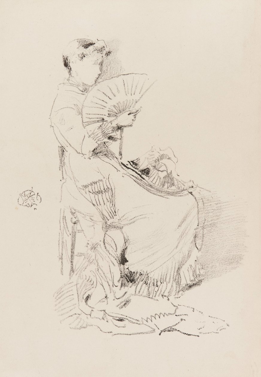 Fanen, 1879. af James Abbott McNeill Whistler