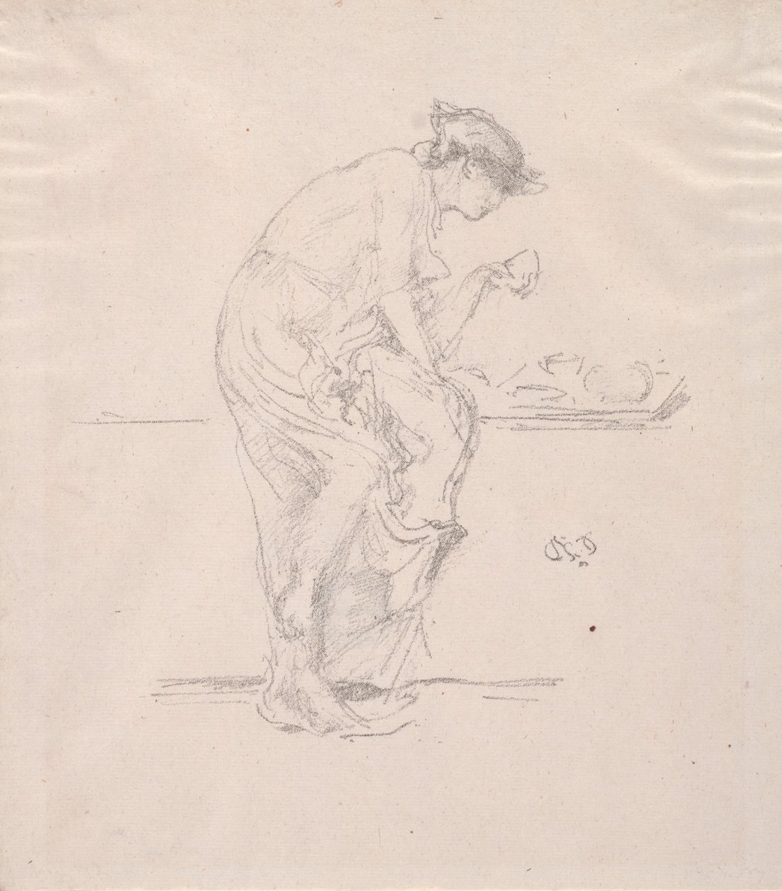 Horoskopet, 1890. af James Abbott McNeill Whistler