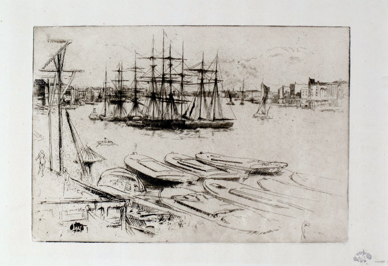 Den store pool af James Abbott McNeill Whistler