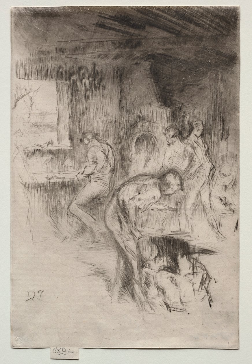 Den lille Smedje. af James Abbott McNeill Whistler
