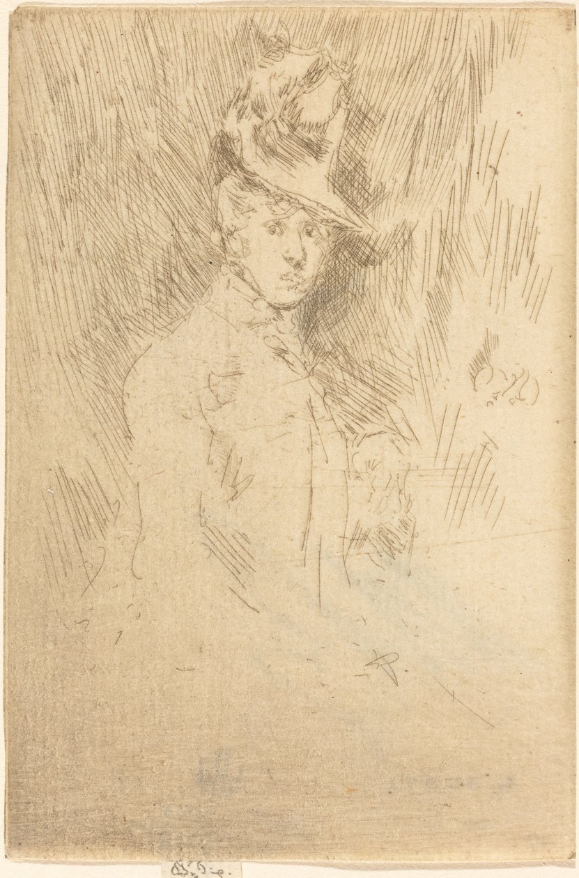 Den Lille Hat. af James Abbott McNeill Whistler
