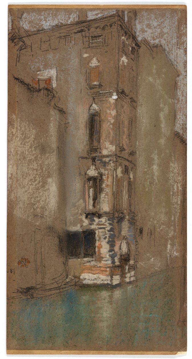 Marmorpaladset, 1880. af James Abbott McNeill Whistler