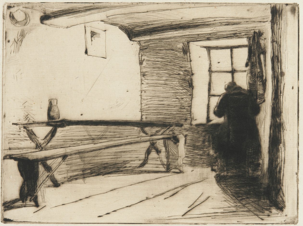 Gnæren, 1858-1859. af James Abbott McNeill Whistler
