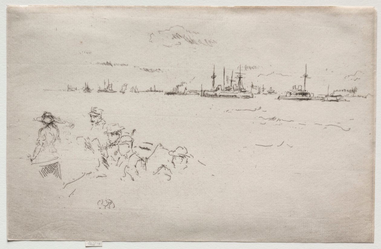 Overvågerne. af James Abbott McNeill Whistler