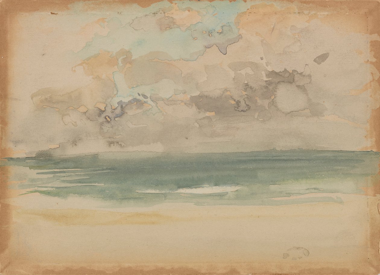 Havbølgen, 1883-1884. af James Abbott McNeill Whistler