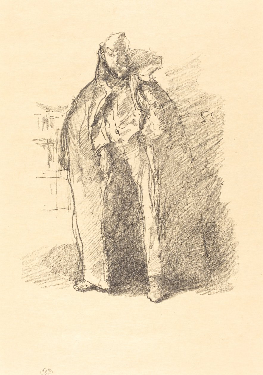 Den russiske Schube, 1896. af James Abbott McNeill Whistler