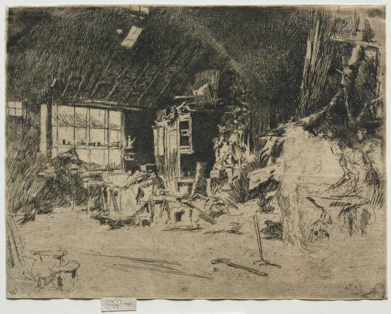 Smedjen. af James Abbott McNeill Whistler