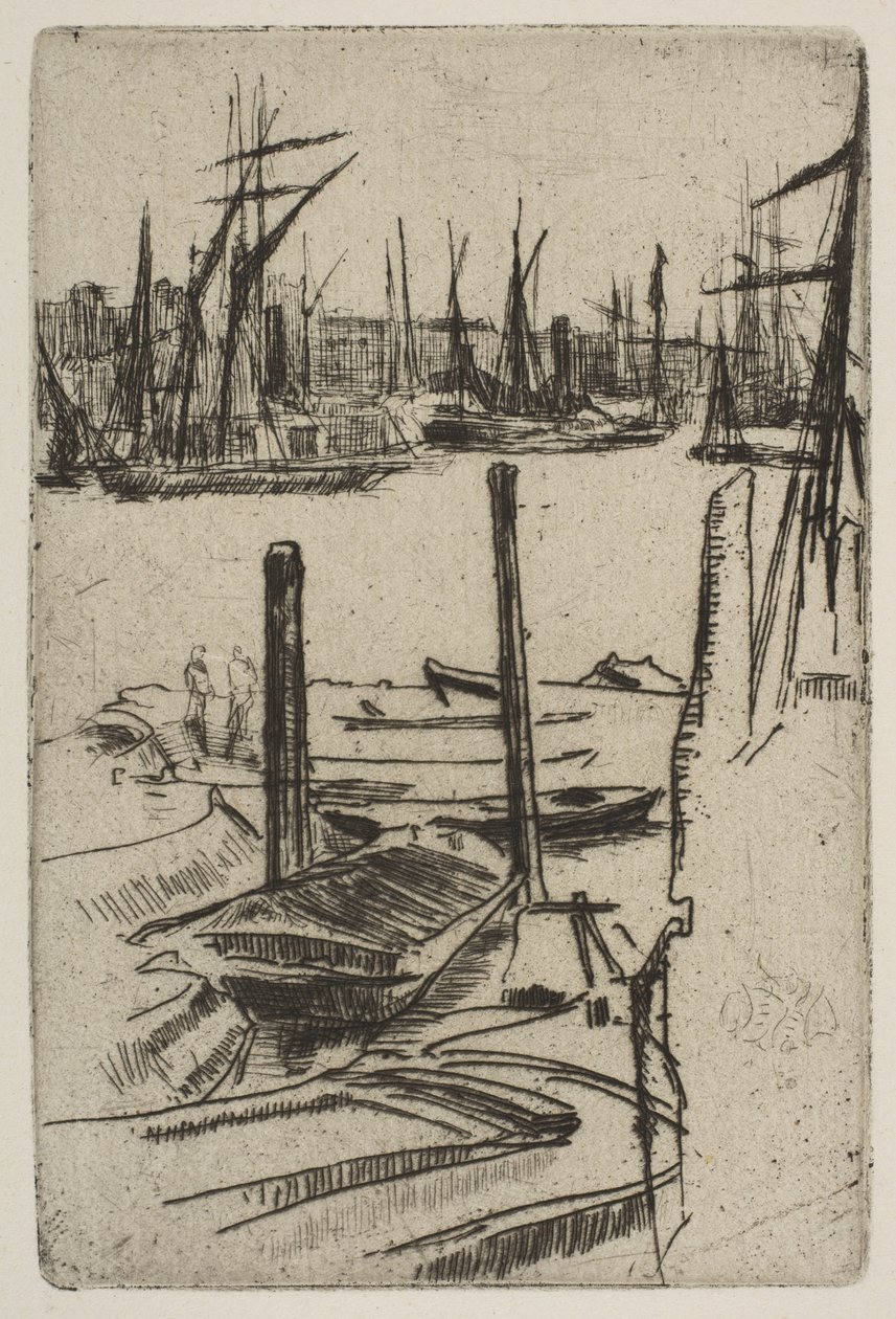 Den lille pool, [1879]. af James Abbott McNeill Whistler