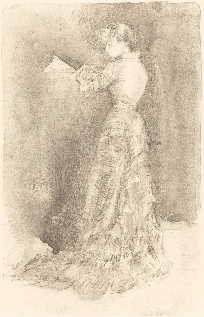Toilettet, 1878. af James Abbott McNeill Whistler