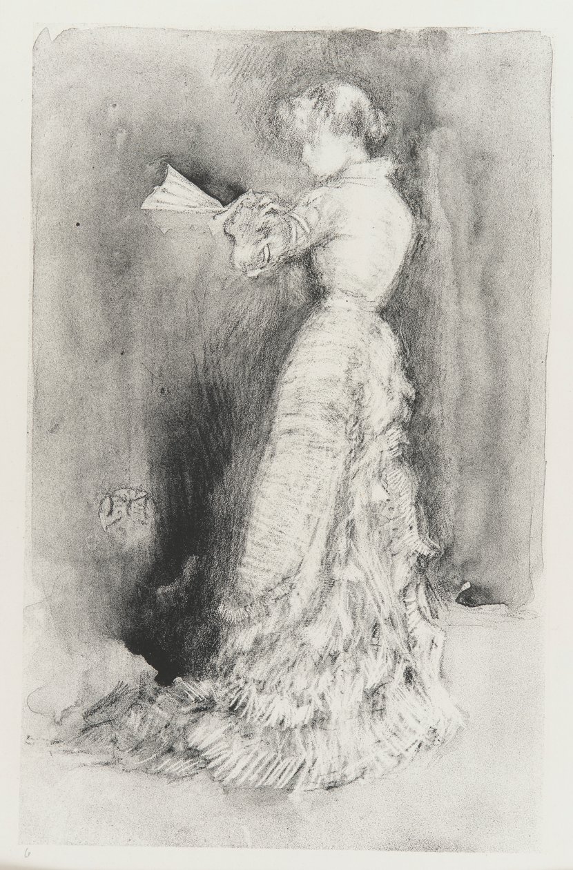 Toilettet, 1878. af James Abbott McNeill Whistler