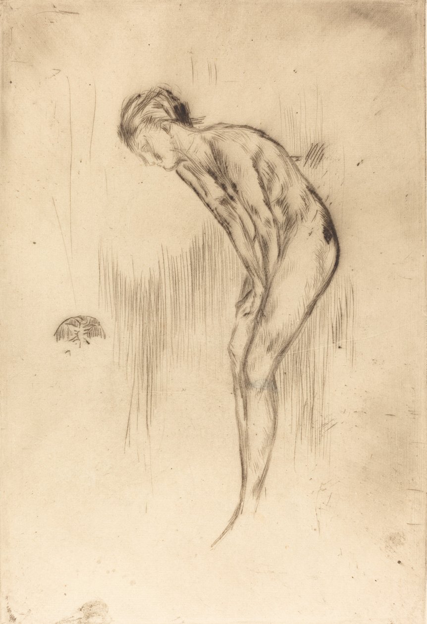 Tillie: En model, 1873. af James Abbott McNeill Whistler