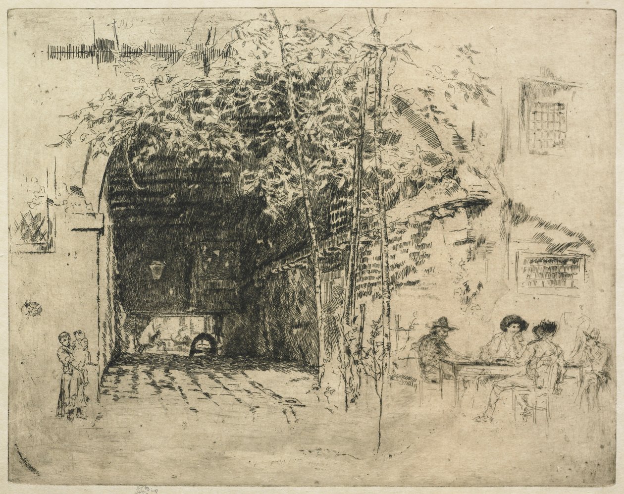 Færge, nr. 2. af James Abbott McNeill Whistler