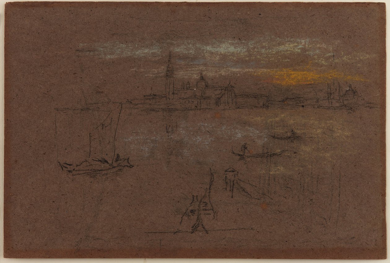 Venedig, 1880. af James Abbott McNeill Whistler