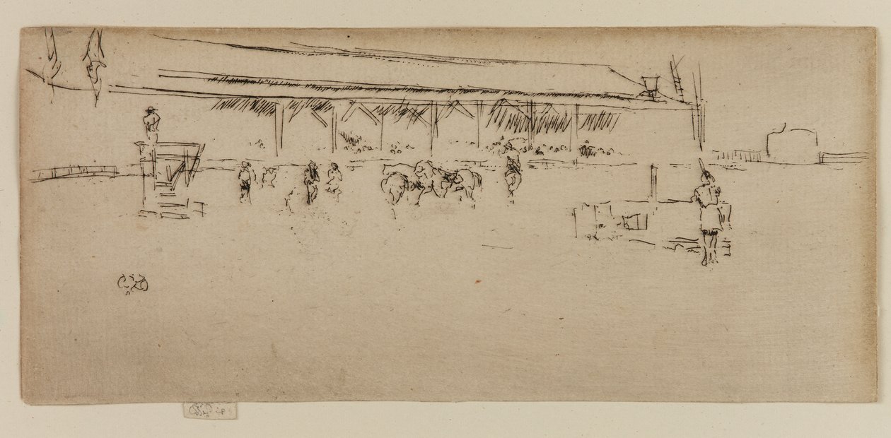 Vilde Vesten: Indianere, 1887. af James Abbott McNeill Whistler