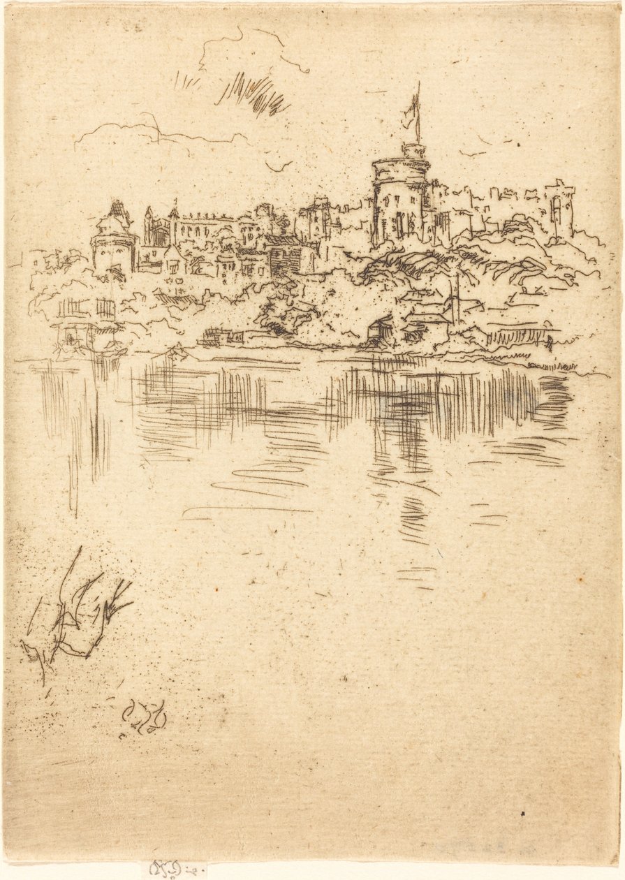 Windsor, nr. 2, 1887. af James Abbott McNeill Whistler